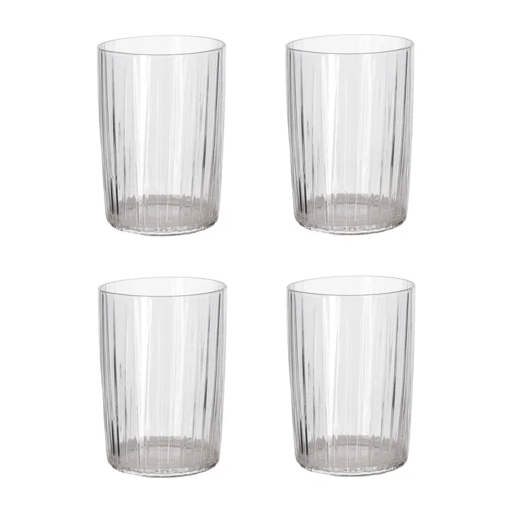 Kusintha szklanki do wody 280 ml, 4‑pak - Clear - Bitz