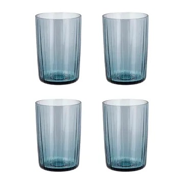 Kusintha szklanki do wody 280 ml, 4‑pak - Niebieski - Bitz