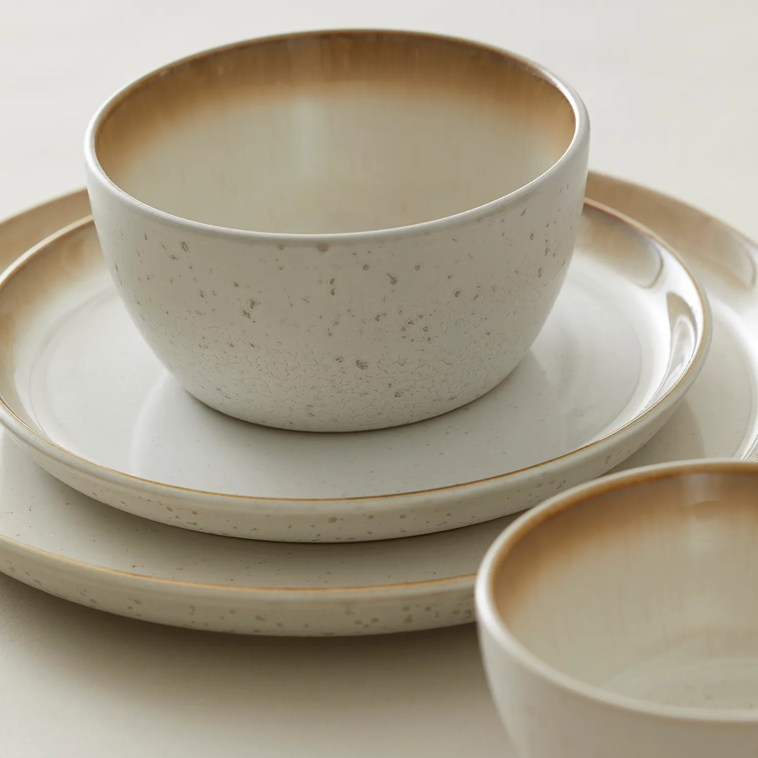 Misa Bitz Ø12 cm kremowa, Kremowa biel Bitz