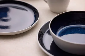 Miska Bitz Ø 18 cm - Biało-granatowy - Bitz