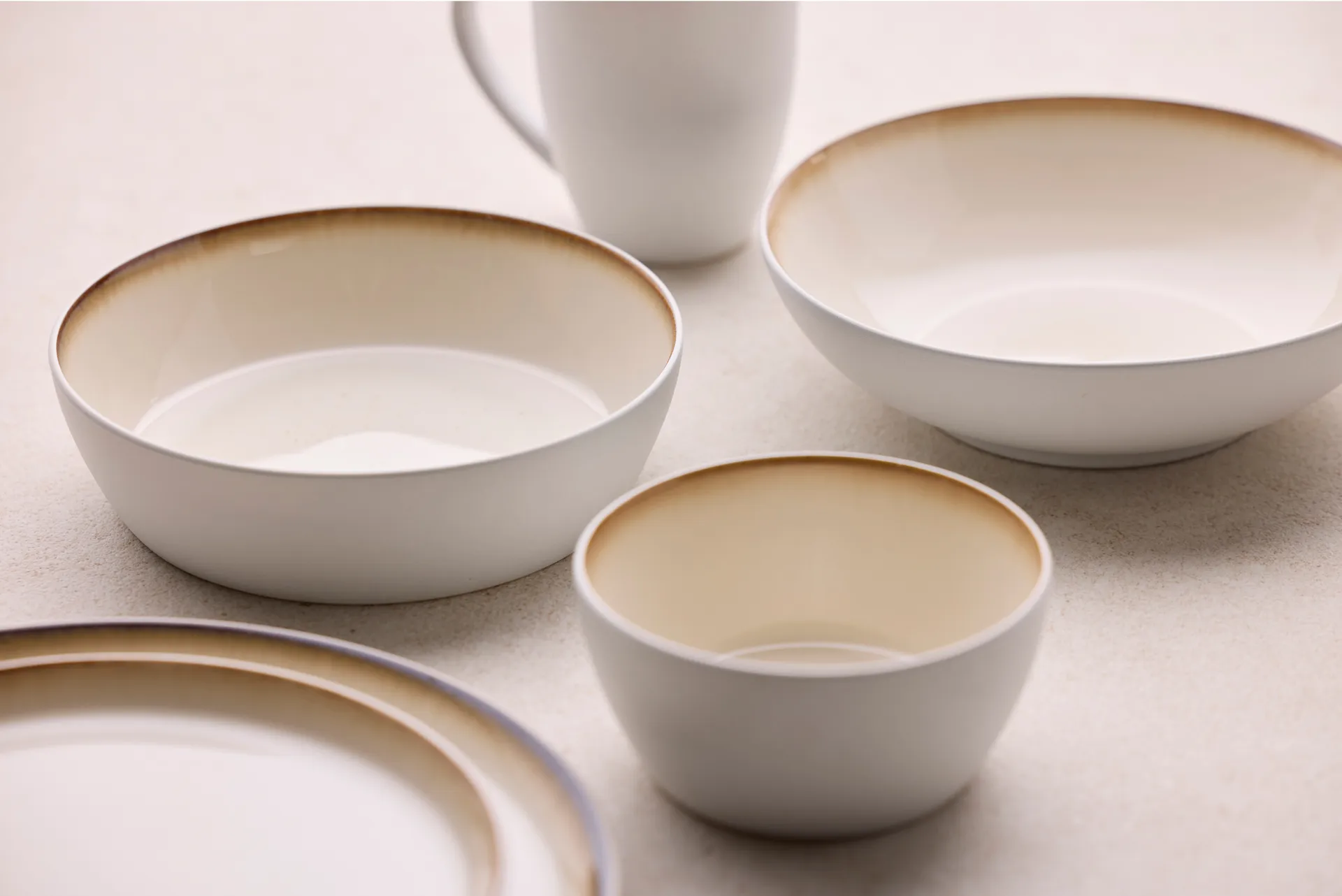 Miska Bitz Ø 18 cm, Biało-kremowy Bitz