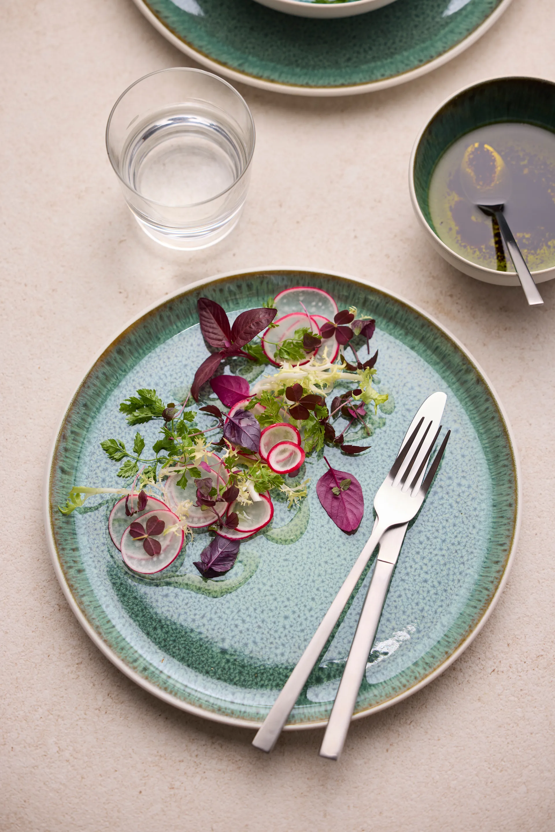 Miska Bitz gastro Ø12 cm, Biało-zielony Bitz