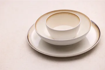 Miska do makaronu Bitz gastro Ø20 cm - Biało-kremowy - Bitz