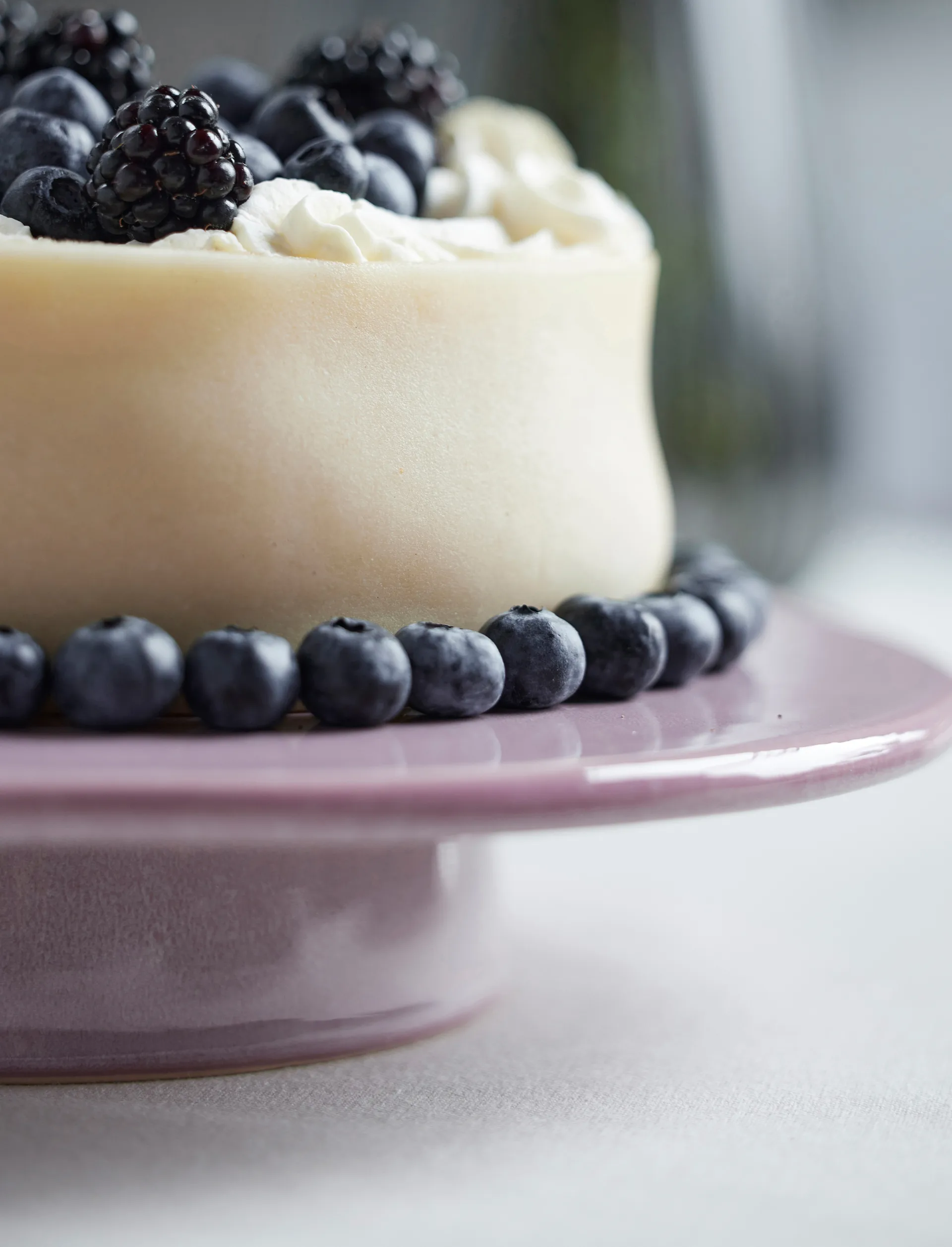 Patera na ciasto Bitz Ø30 cm, Jasnoróżowa Bitz