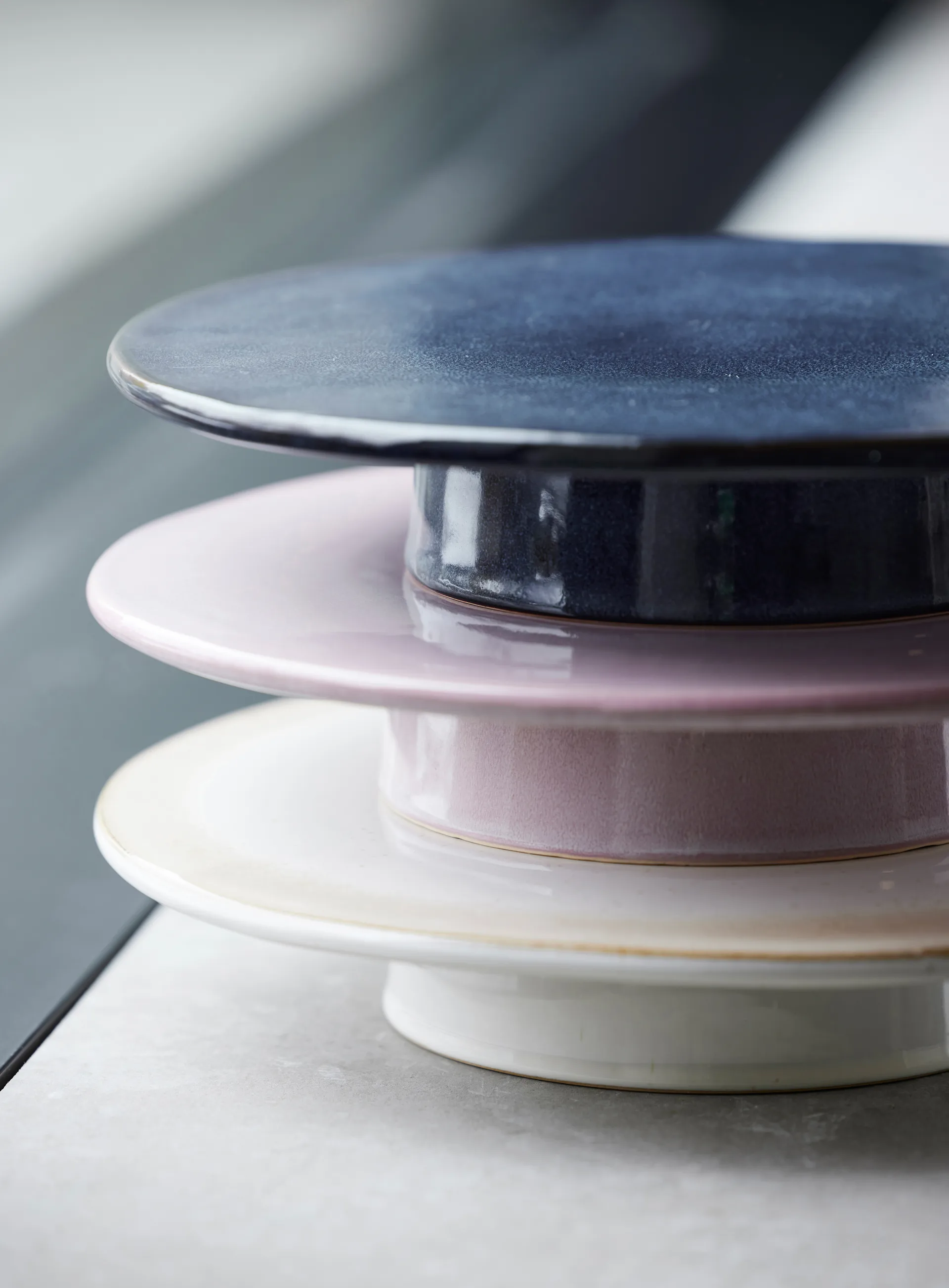 Patera na ciasto Bitz Ø30 cm, Jasnoróżowa Bitz