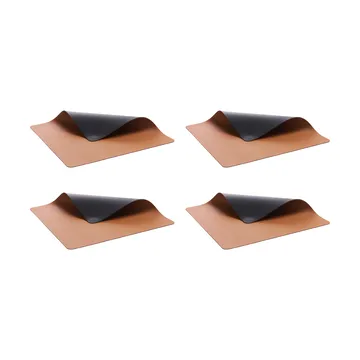 Podkładka na stół Bitz 33x46 cm 4 szt. - Czarny-brązowy - Bitz