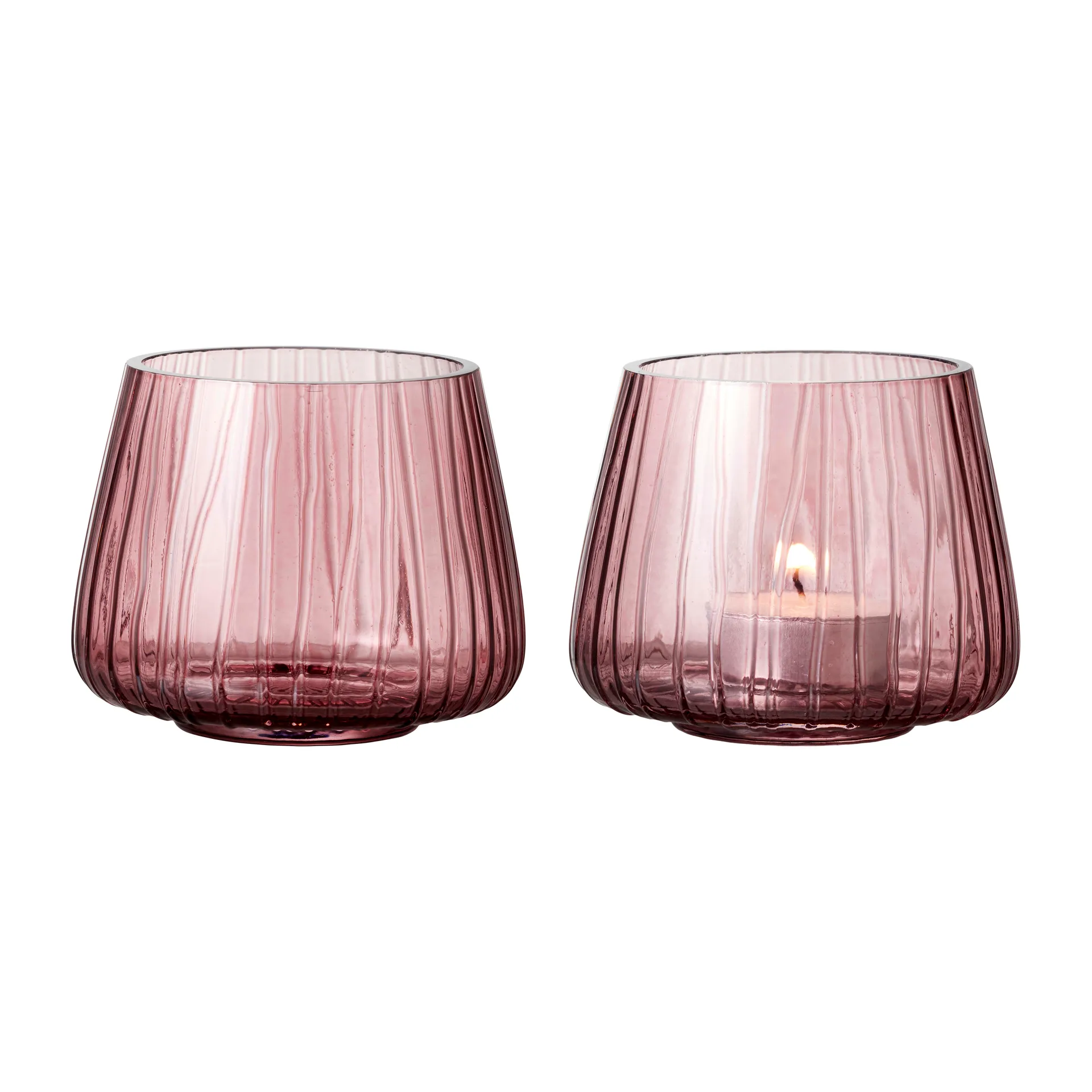 Świecznik na tealight Kusintha 7,5 cm 2-pak, Pink Bitz