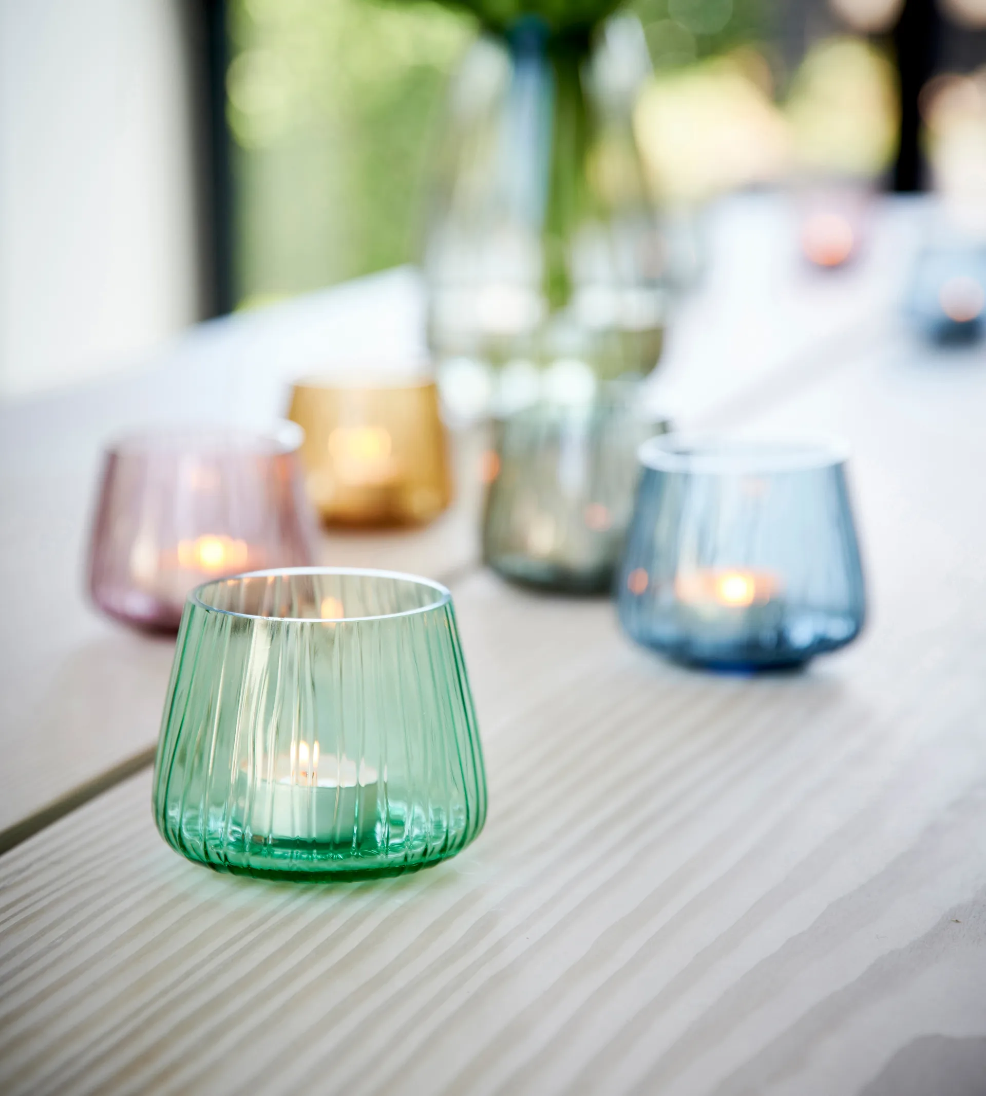 Świecznik na tealight Kusintha 7,5 cm 2-pak, Smoke Bitz