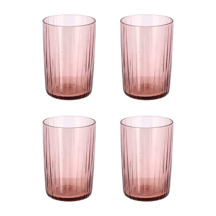 Szklanki Kusintha 28 cl 4-pak - Pink - Bitz
