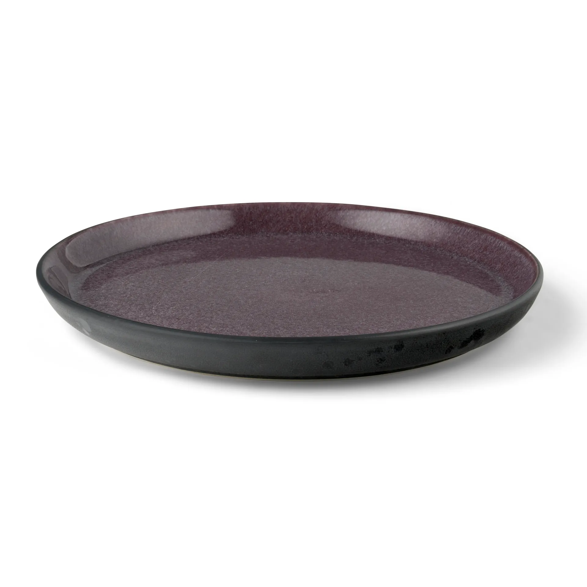Talerz Bitz Gastro Ø 21 cm, Czarno-purpurowy Bitz