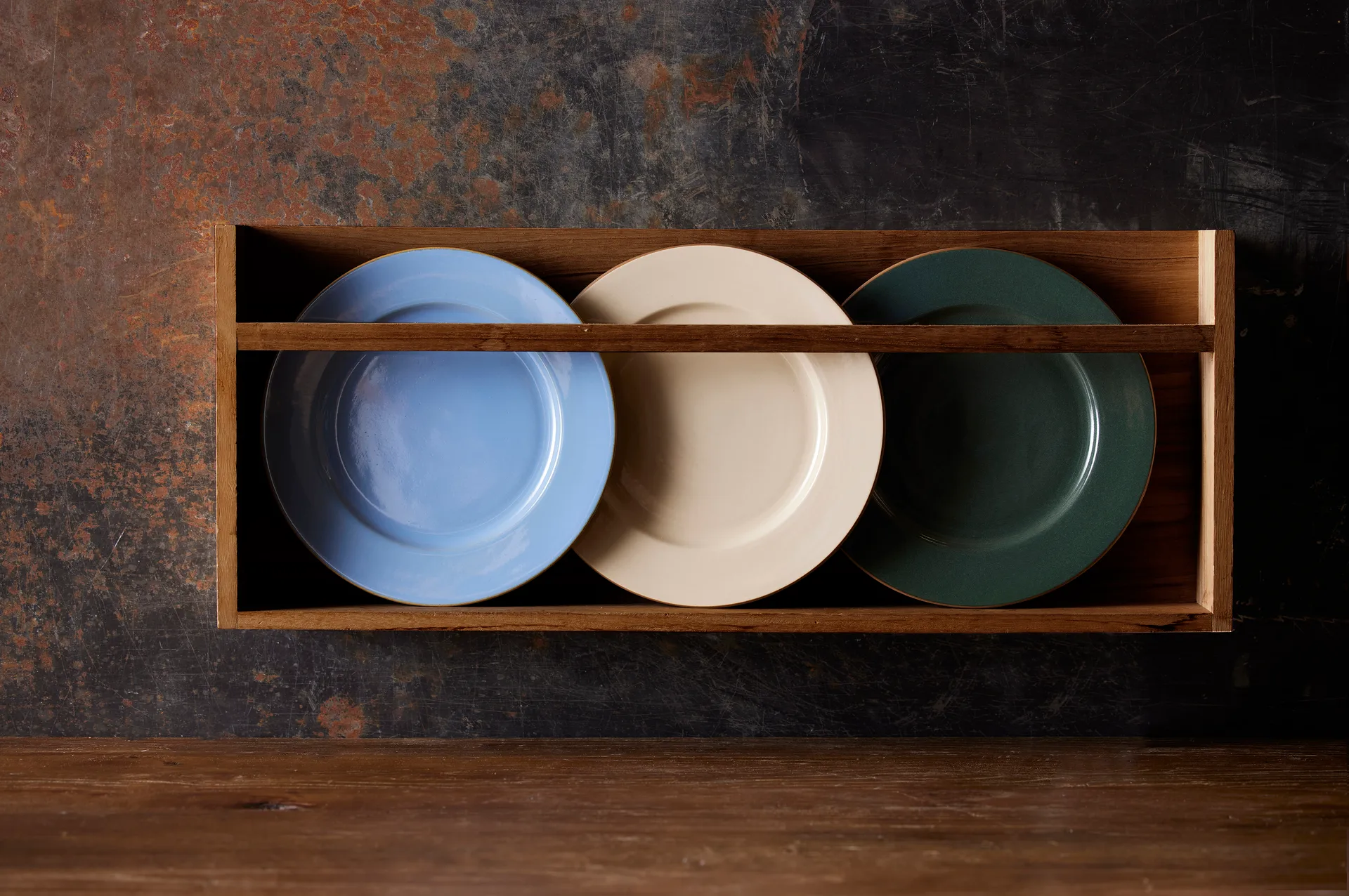 Talerz Bitz Wood Ø27 cm, Wood-forest Bitz