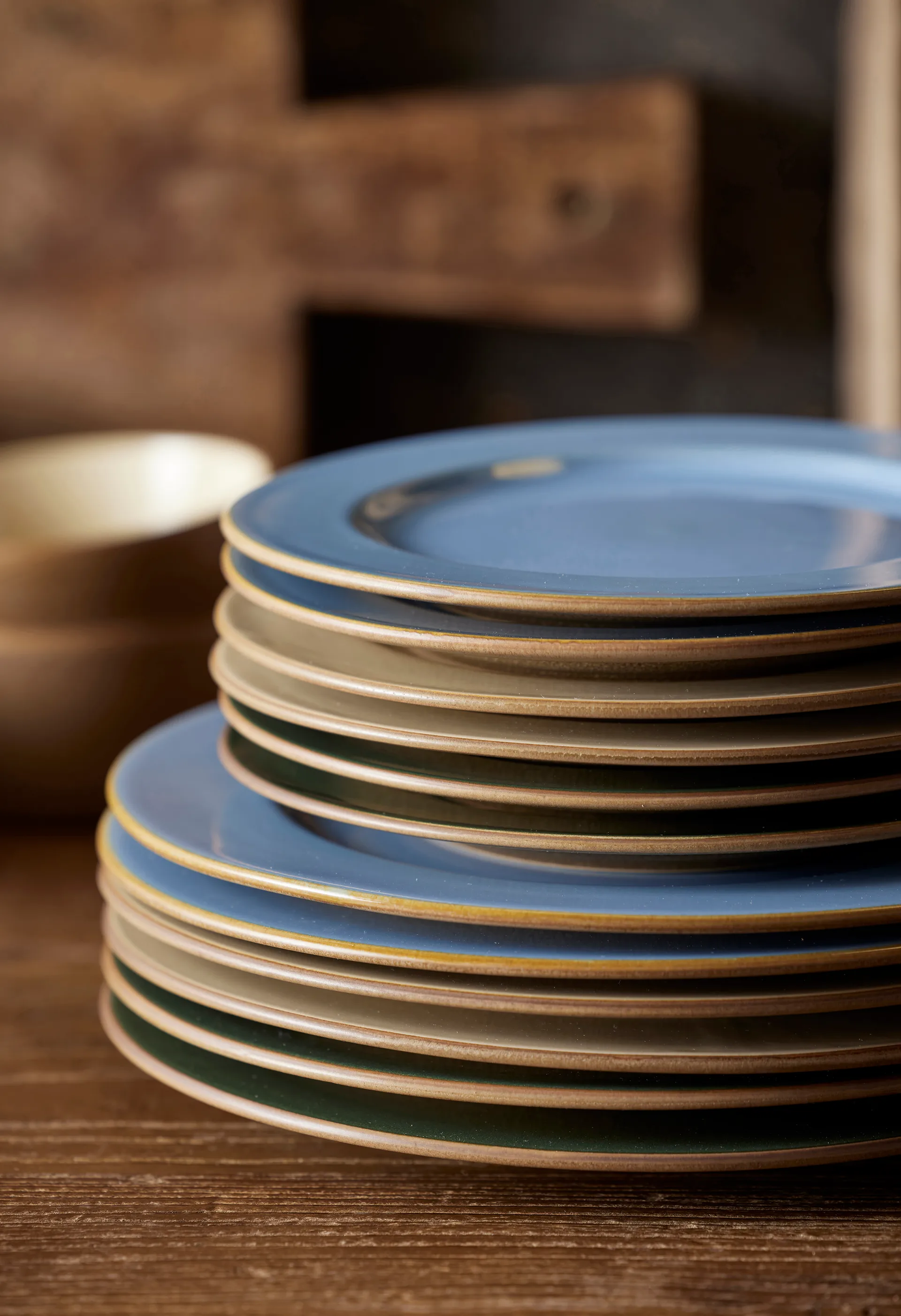 Talerz Bitz Wood Ø27 cm, Wood-ocean Bitz