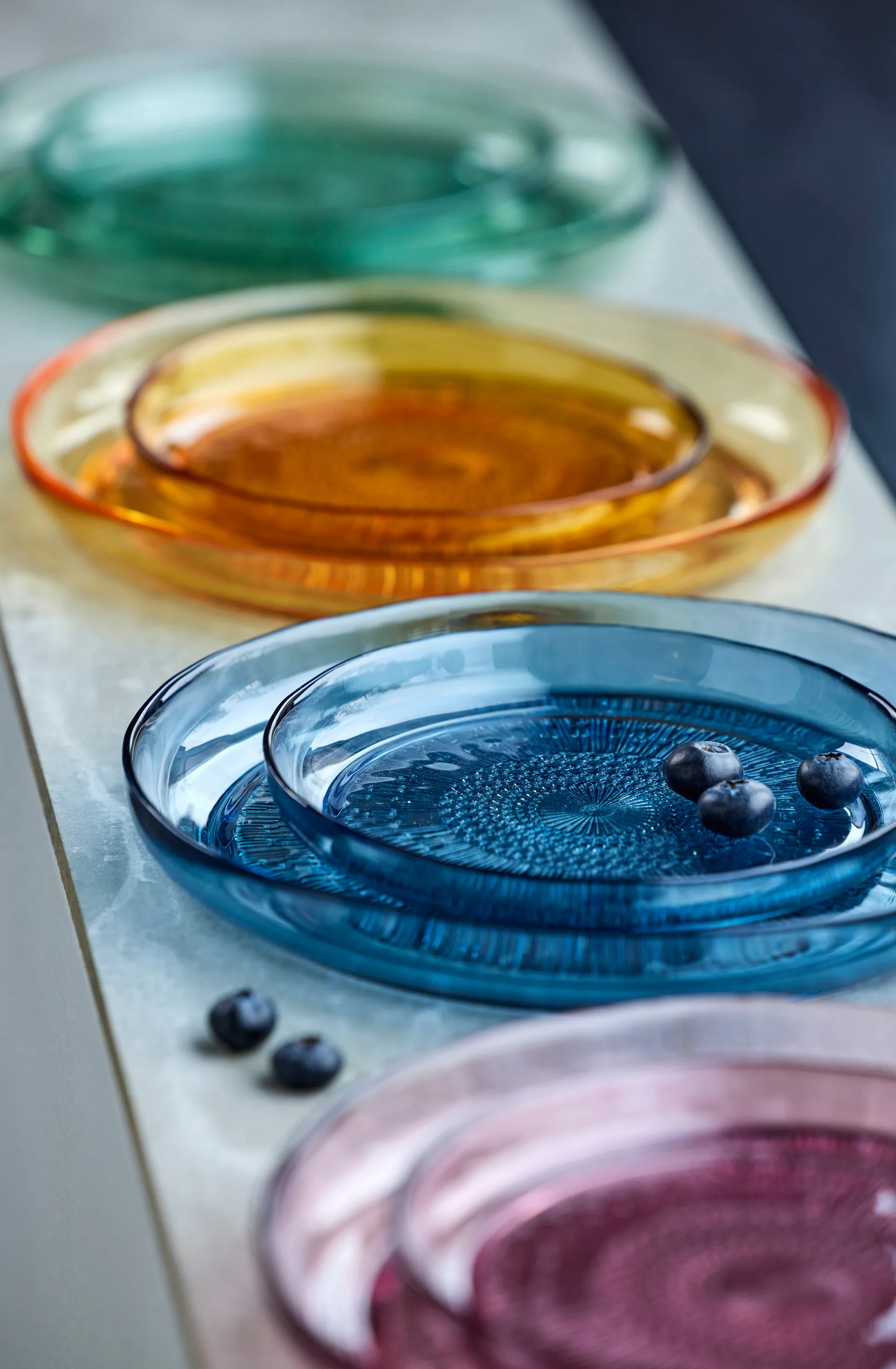 Talerz Kusintha Ø25 cm, Amber Bitz