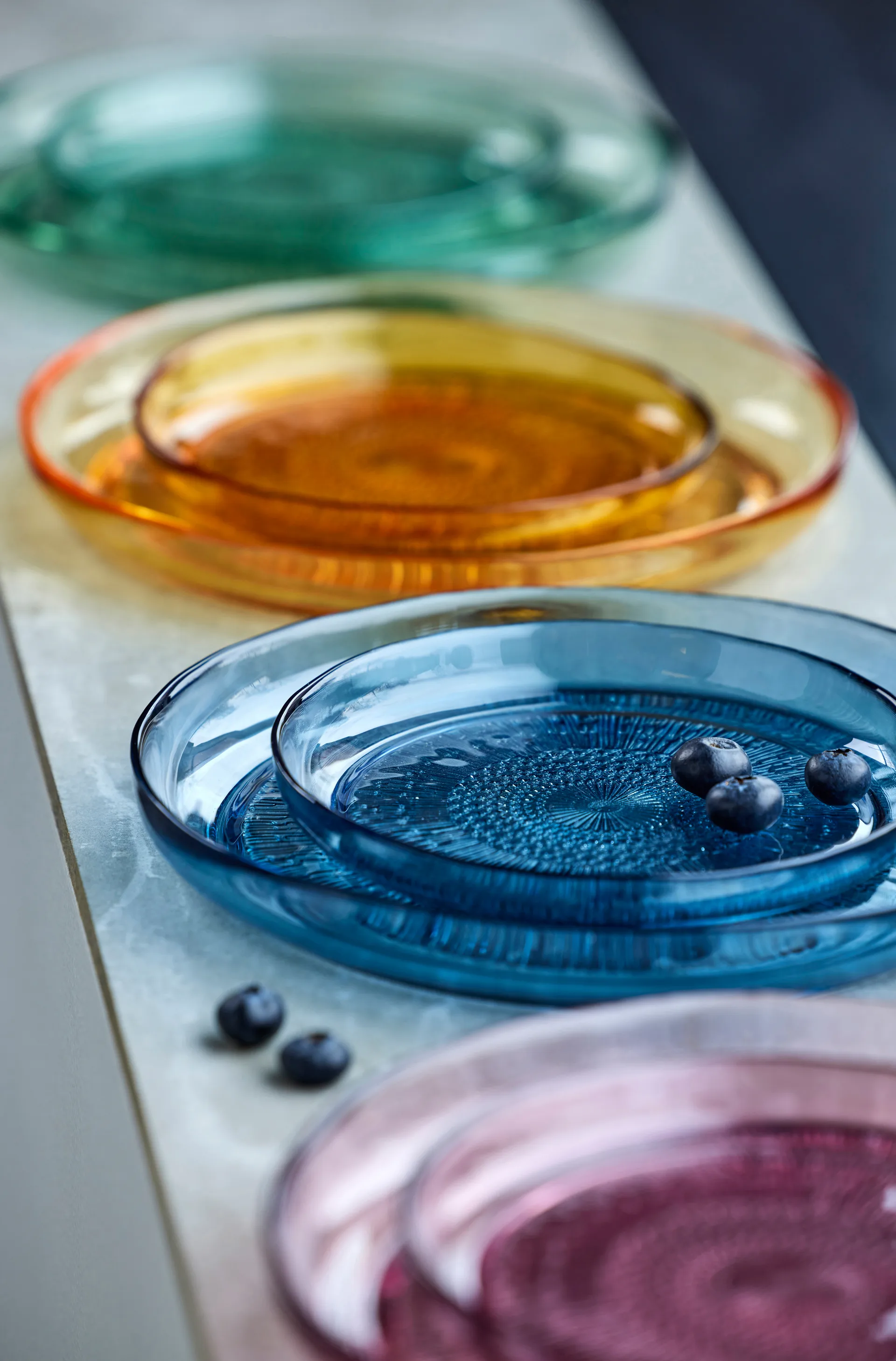 Talerz Kusintha Ø25 cm, Zielony Bitz