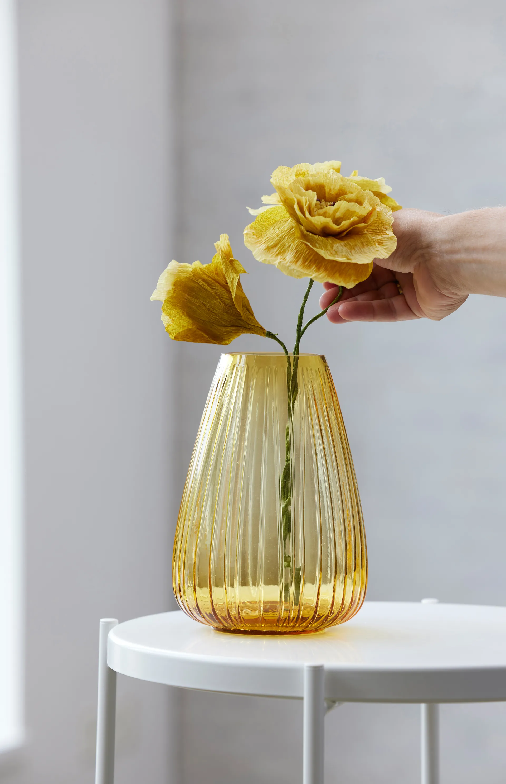 Wazon Kusintha 22 cm, Amber Bitz