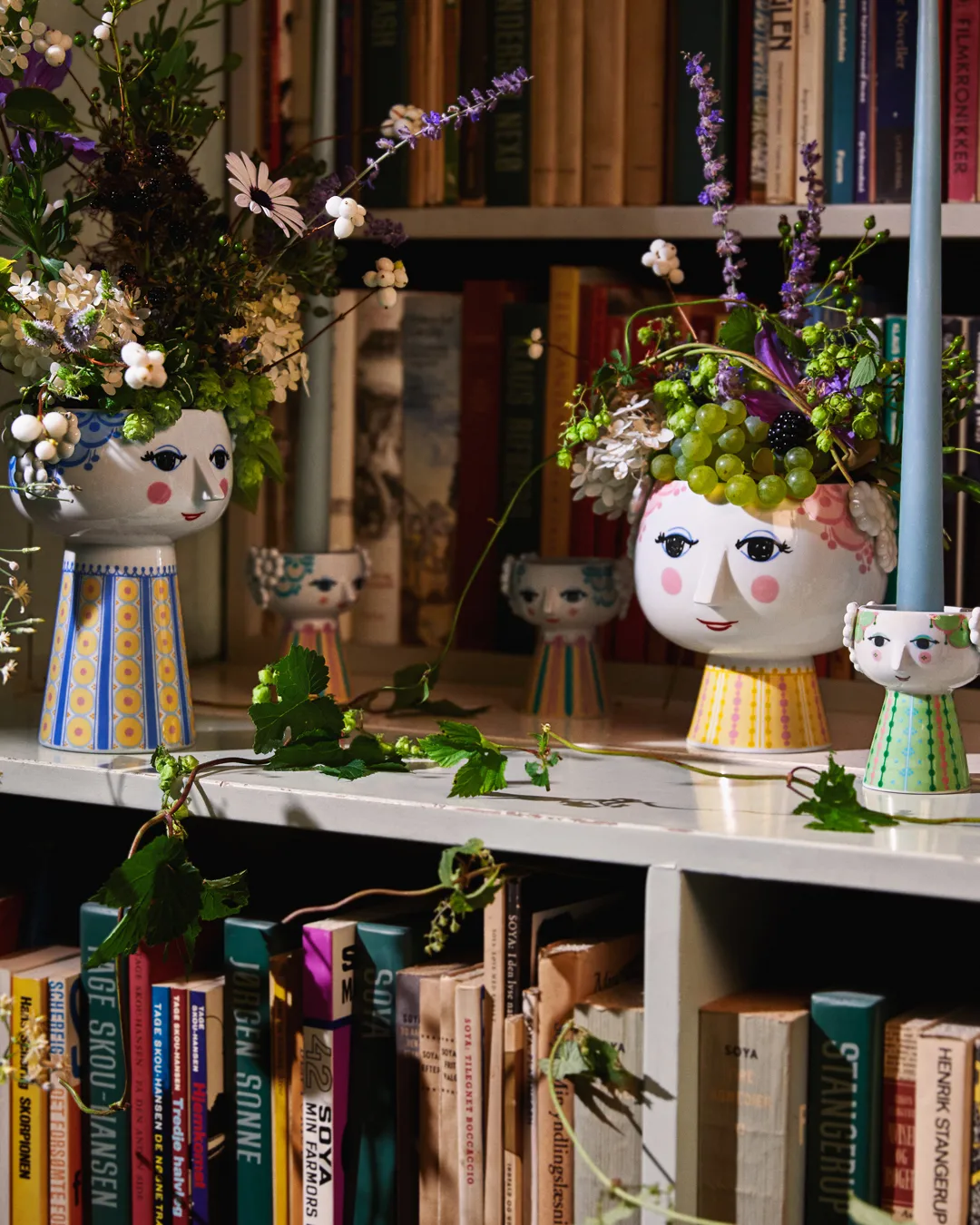 Donica Eva na nóżce Ø 15,5 cm, Różowy Bjørn Wiinblad