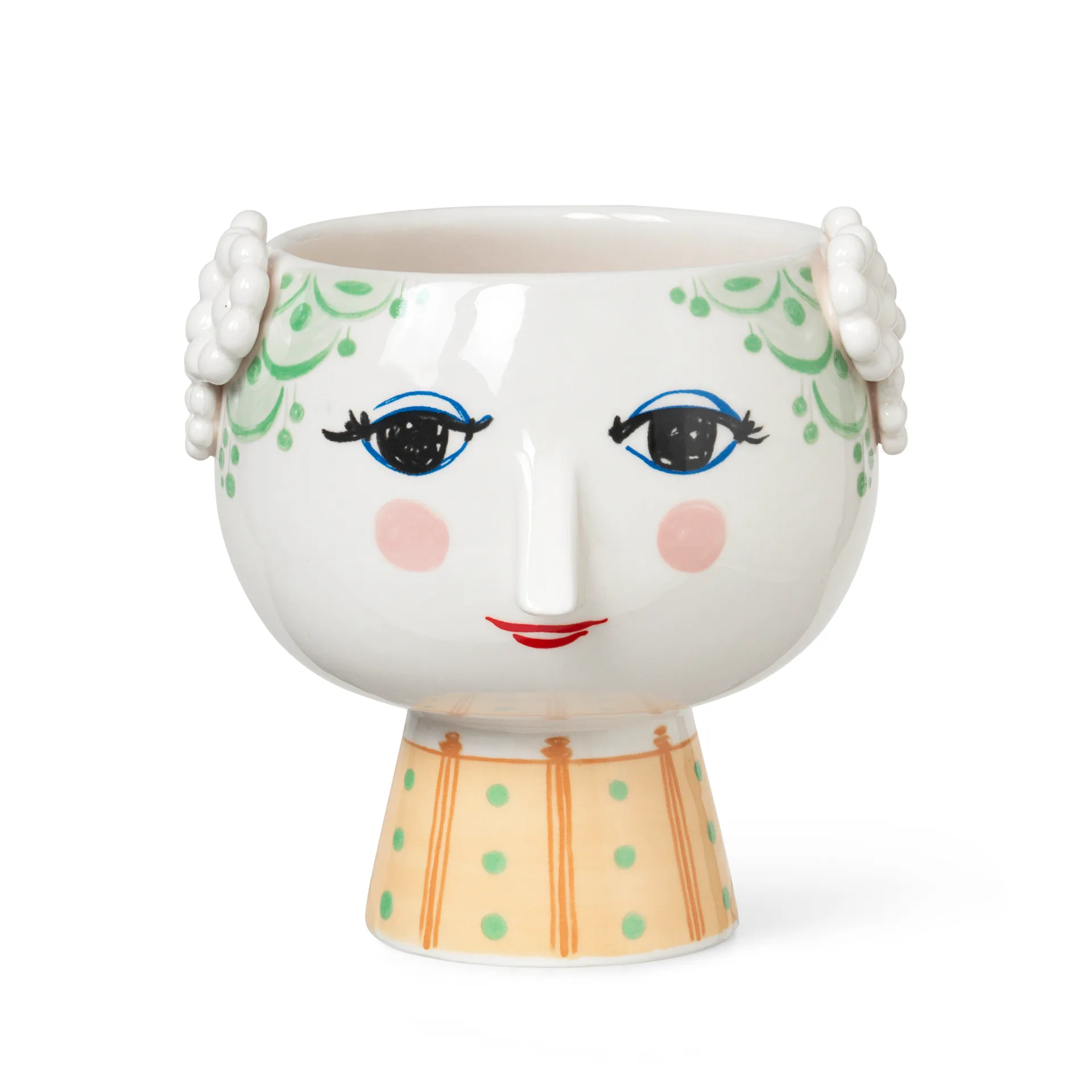 Donica Eva na nóżce Ø 15,5 cm, zielony Bjørn Wiinblad