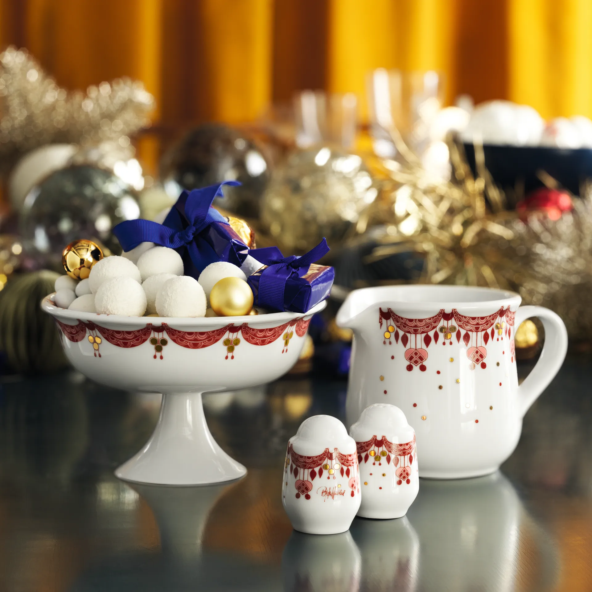 Dzbanek do sosu Guirlande 500 ml, Czerwony Bjørn Wiinblad