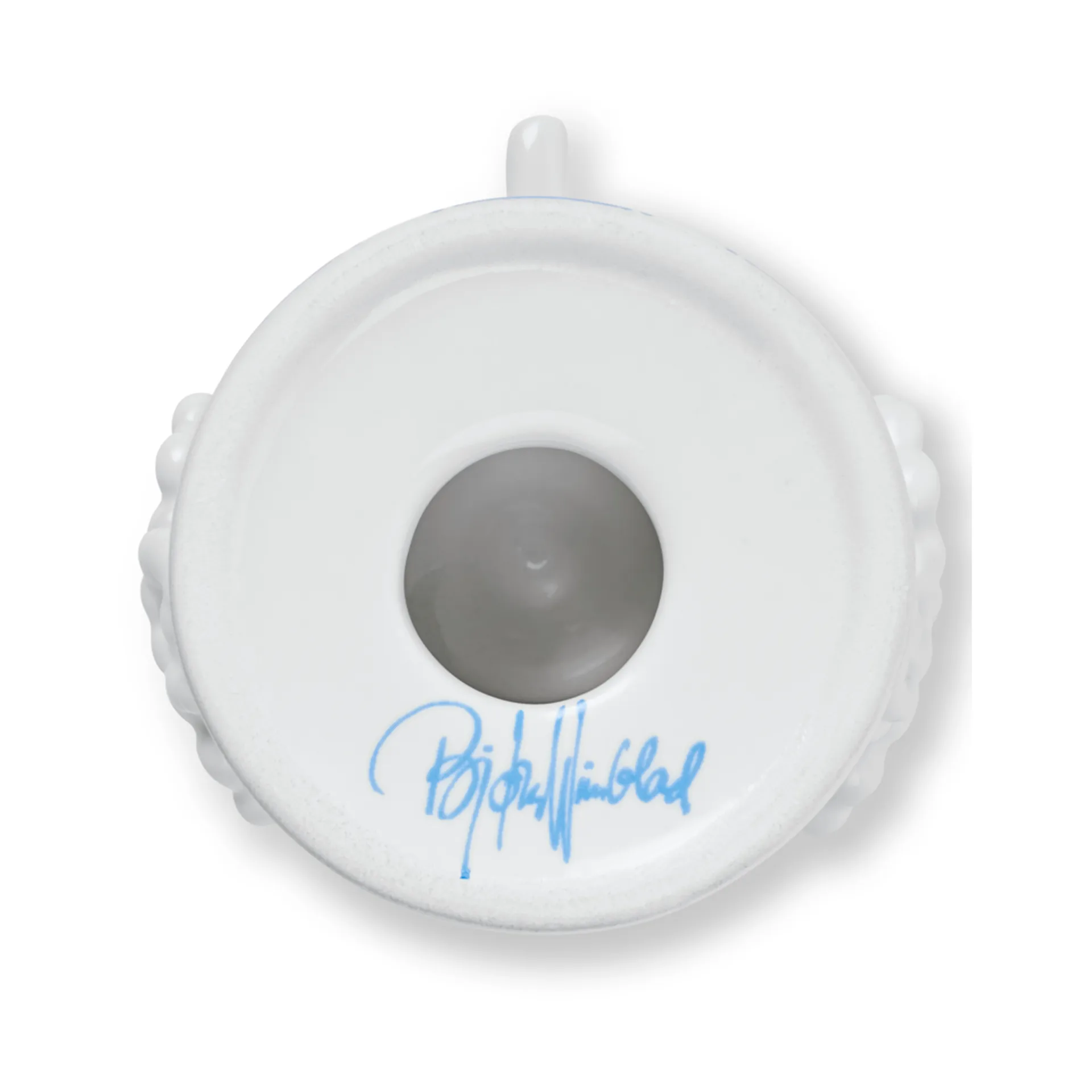 Świecznik Eva 9,5 cm, Ciemny niebieski Bjørn Wiinblad