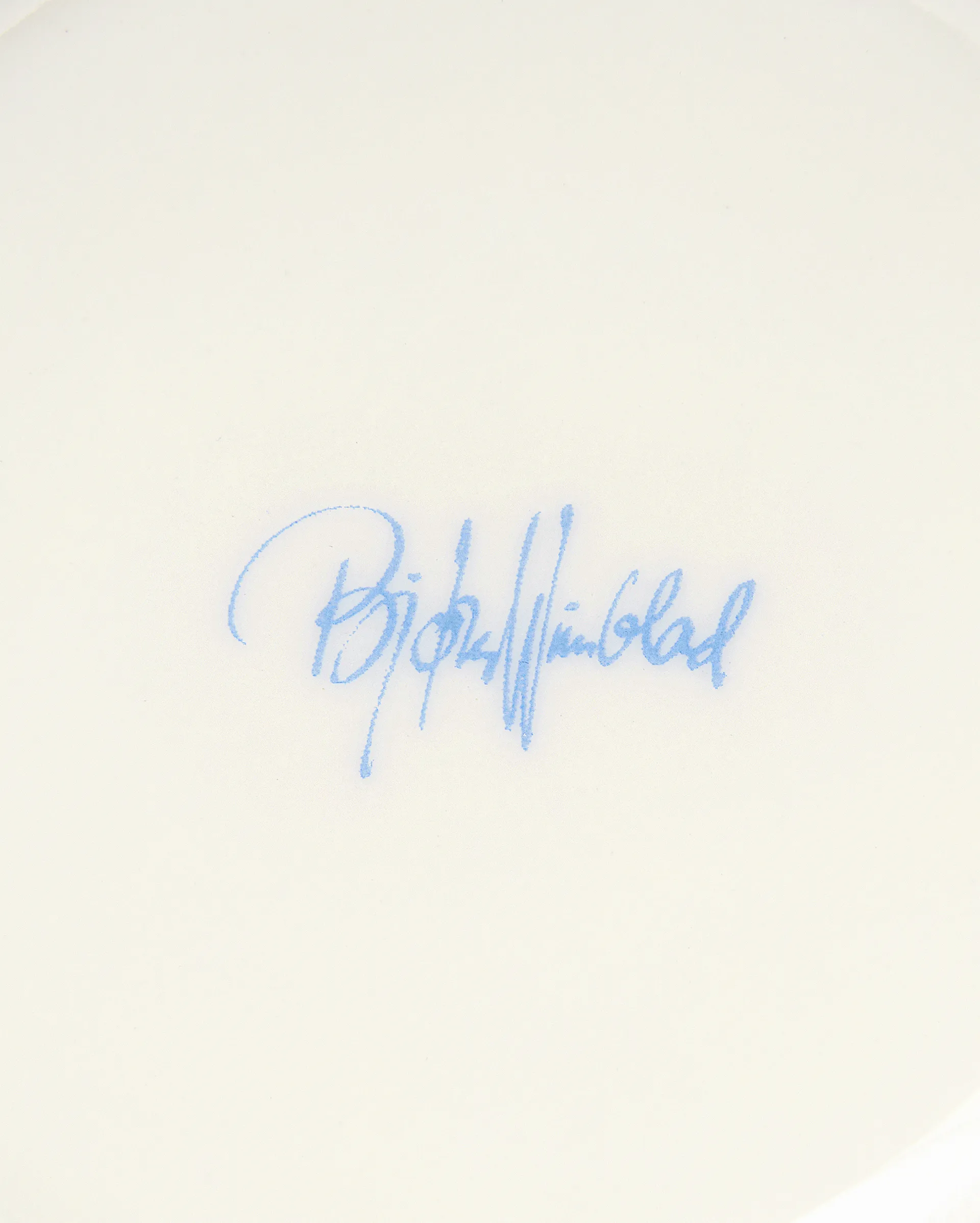 Wazon Eva 18,5 cm, Niebieski-niebieski Bjørn Wiinblad