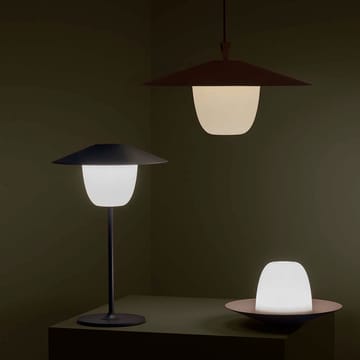 Ani mobilna lampa LED 33 cm - Ciepły szary (ciemny szary) - blomus