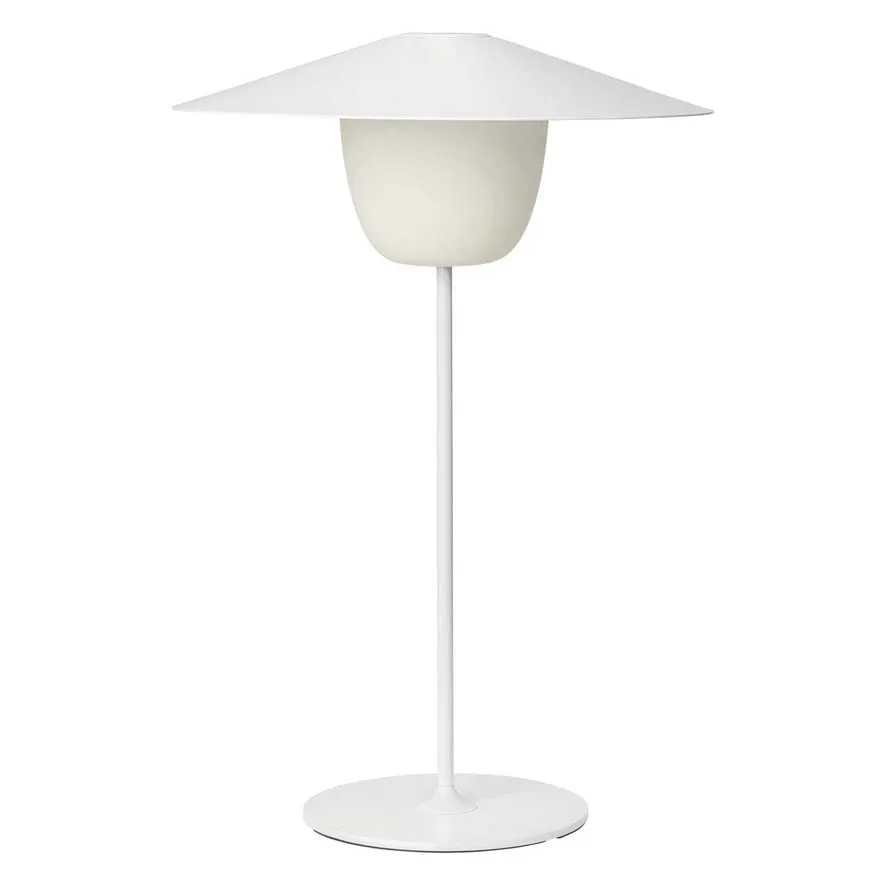 Ani mobilna lampa LED 49 cm, Biały blomus