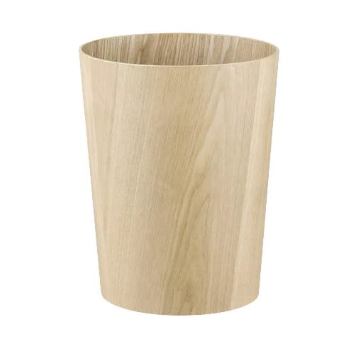 Biurowy kosz na śmieci Wilo 10 l - Oak - blomus