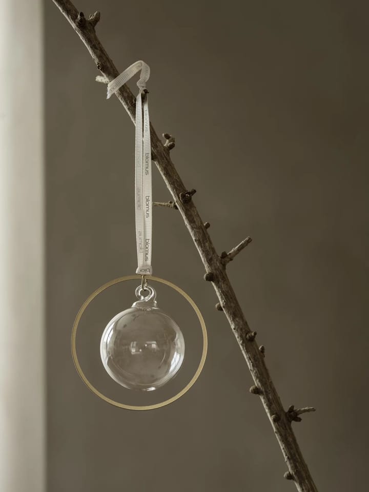 Bombki świąteczne KITAI 8,5 cm 4-pak - Clear - blomus