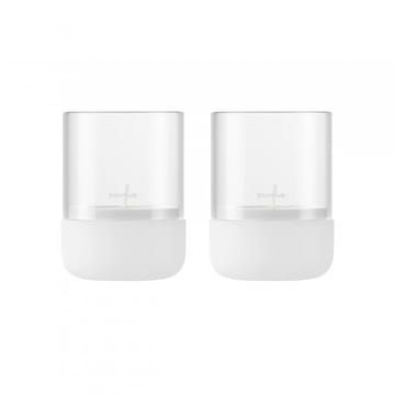 Calma lampion na świecę Ø7 cm 2-pak - Lily white - Blomus