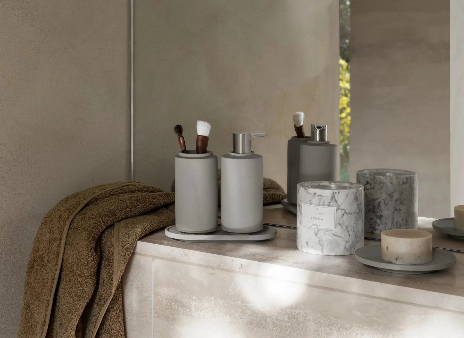 Dozownik mydła Creto 190 ml, Micro chip blomus