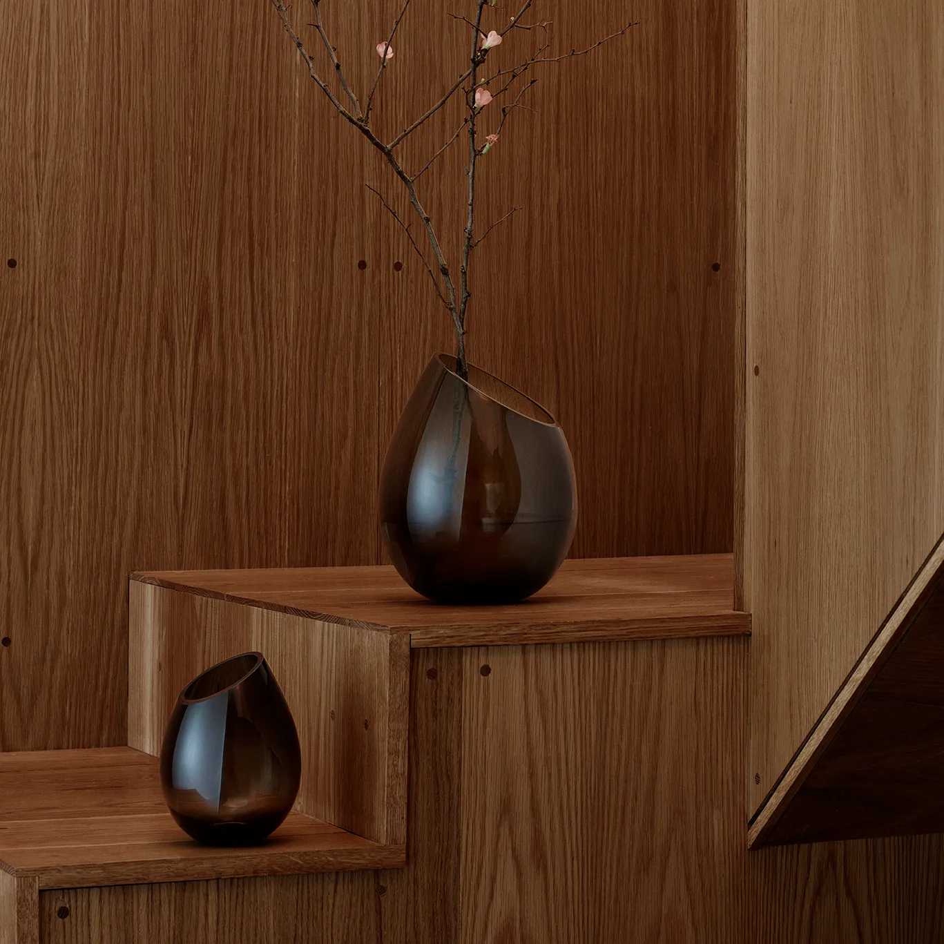 Drop mały wazon, Coffee blomus