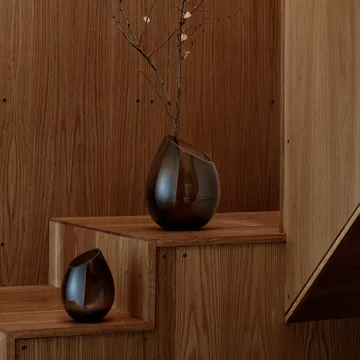 Drop mały wazon - Coffee - blomus