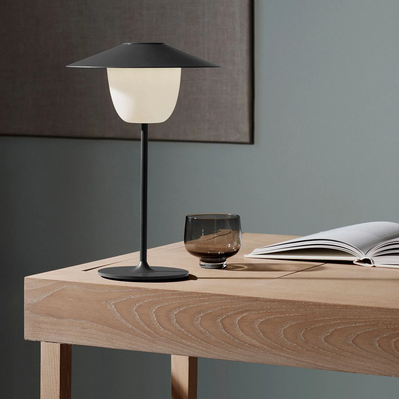 Flow tumbler 220 ml 2 szt, Smoke blomus