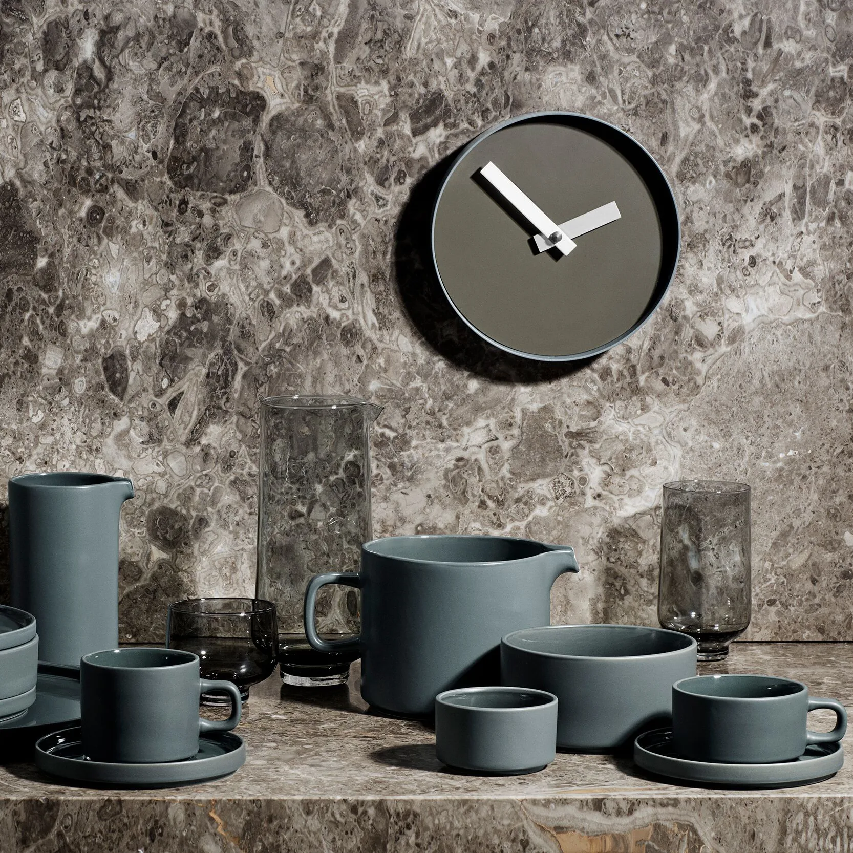 Flow tumbler 220 ml 2 szt, Smoke blomus