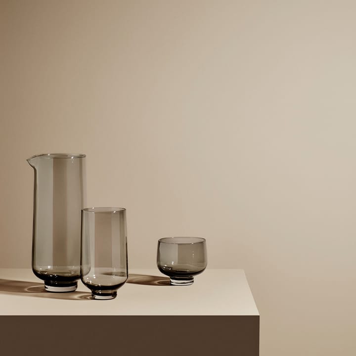Flow wysoka szklanka tumbler 2-pak, Smoke Blomus