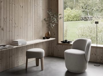 Fotel Kuon z funkcją obrotową - Socia desert - blomus