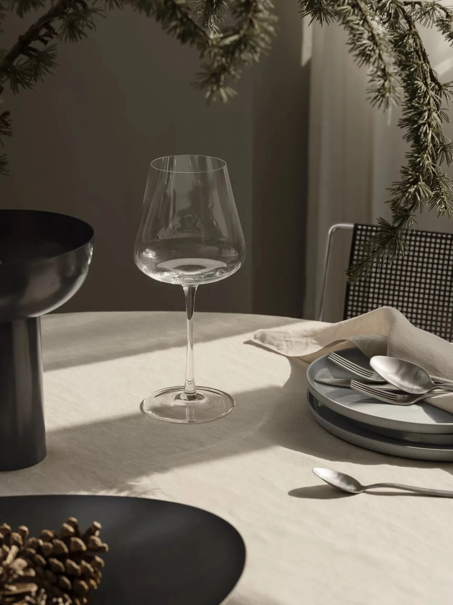 Hiacyntowy wazon MIYABI Ø17 cm, Burned metal blomus