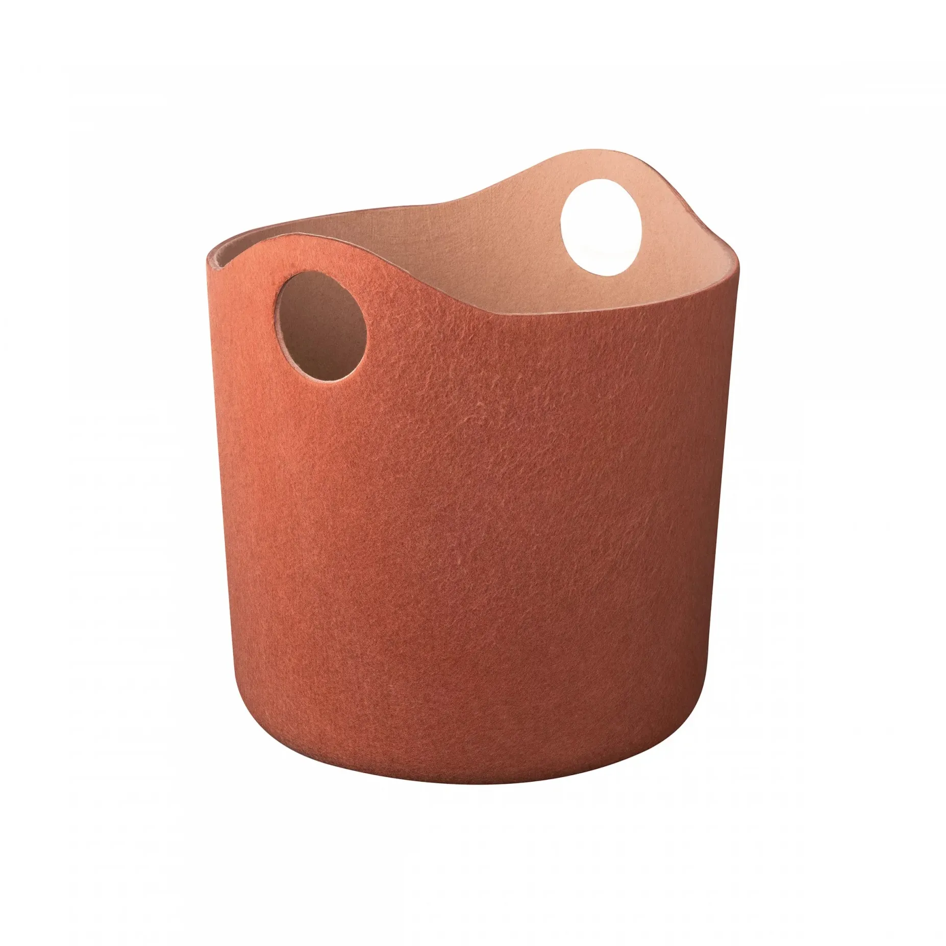 Kosz do przechowywania Tiggy filcowy M Ø42,5 cm, Rustic brown-tan blomus