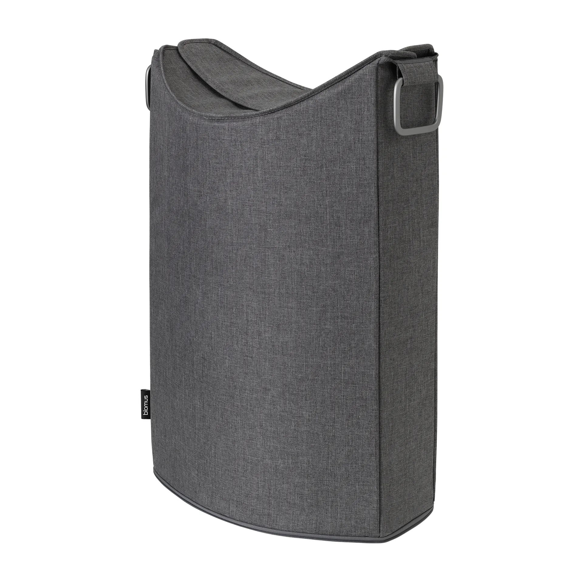 Kosz na pranie Frisco, Steel grey blomus