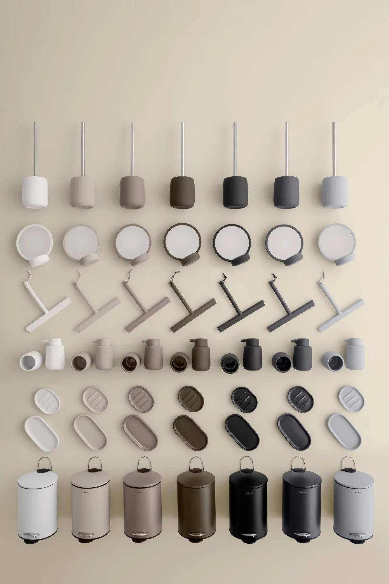 Kosz na śmieci Tubo 3 L, White blomus