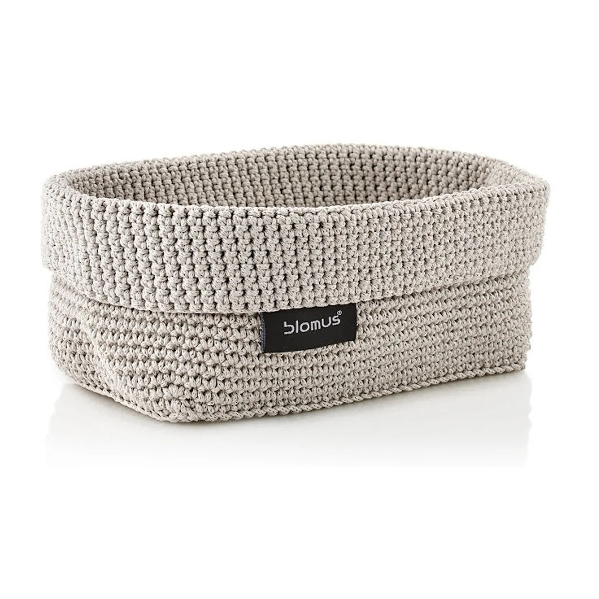 Kosz tekstylny Tela L 12x20 cm, Sand blomus