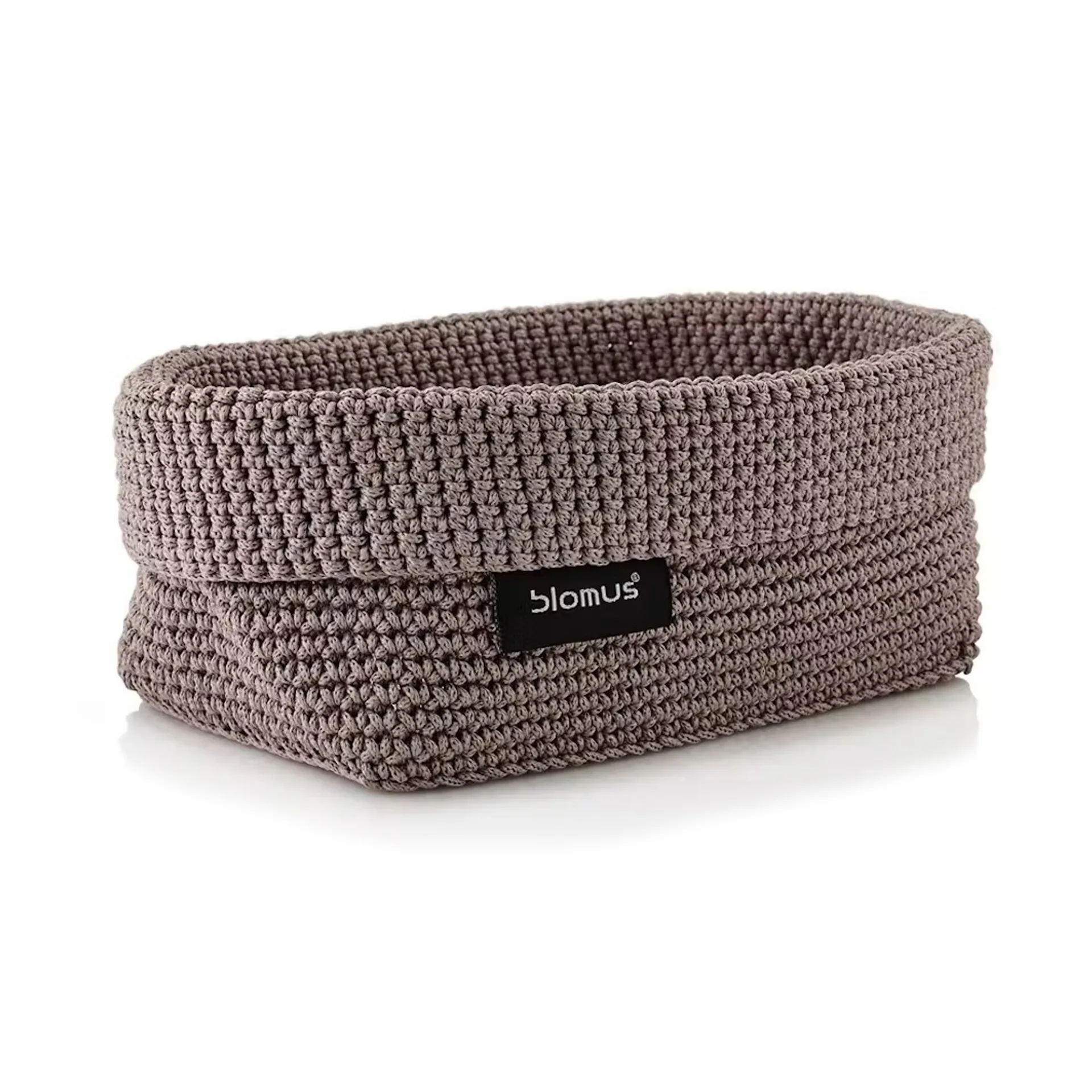 Kosz tekstylny Tela L 12x20 cm, Taupe blomus