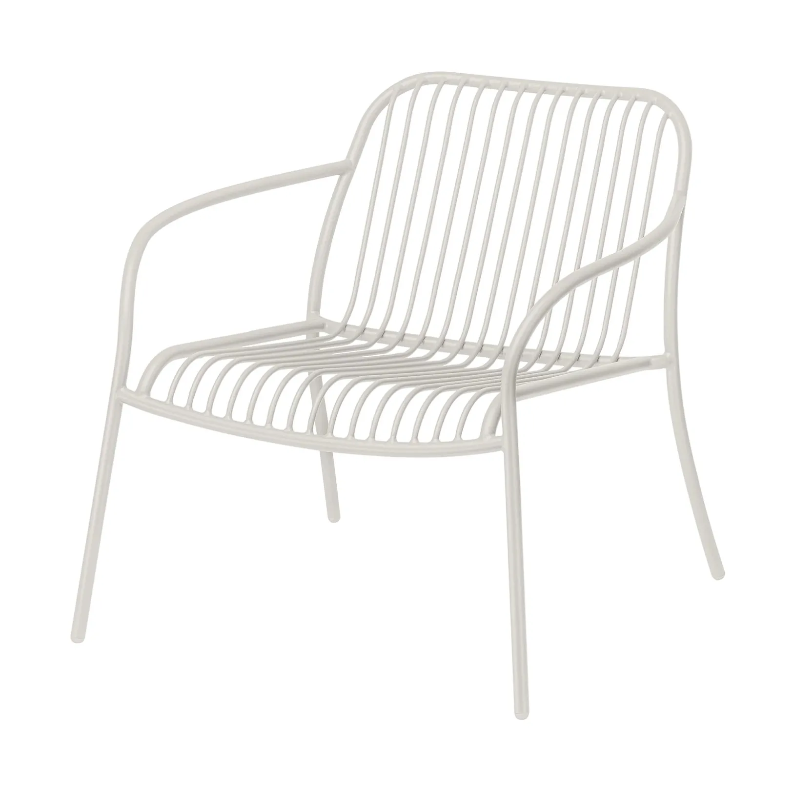 Krzesło YUA WIRE Lounge Chair, Silk Grey blomus