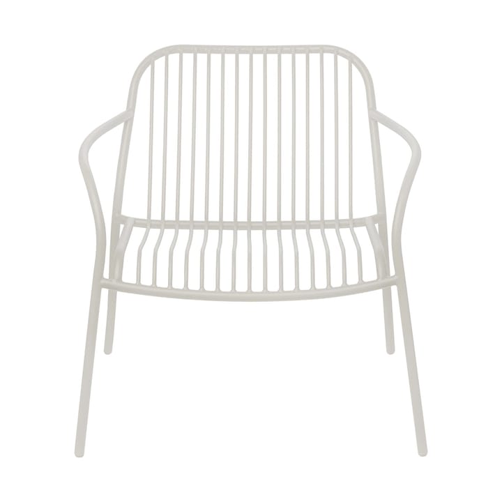 Krzesło YUA WIRE Lounge Chair - Silk Grey - blomus