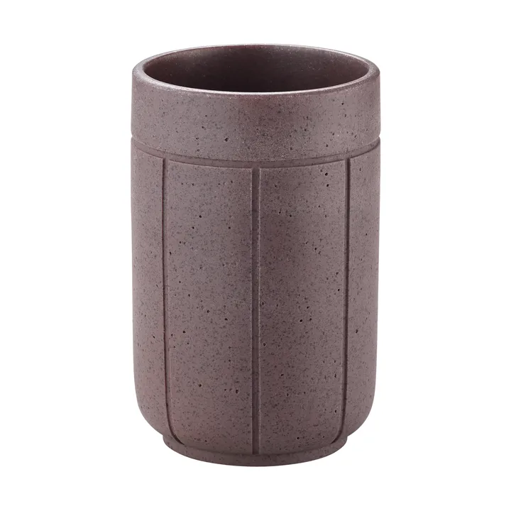 Kubek na szczoteczkę do zębów Kua - Cedar Wood, Ø7x11 cm - Blomus