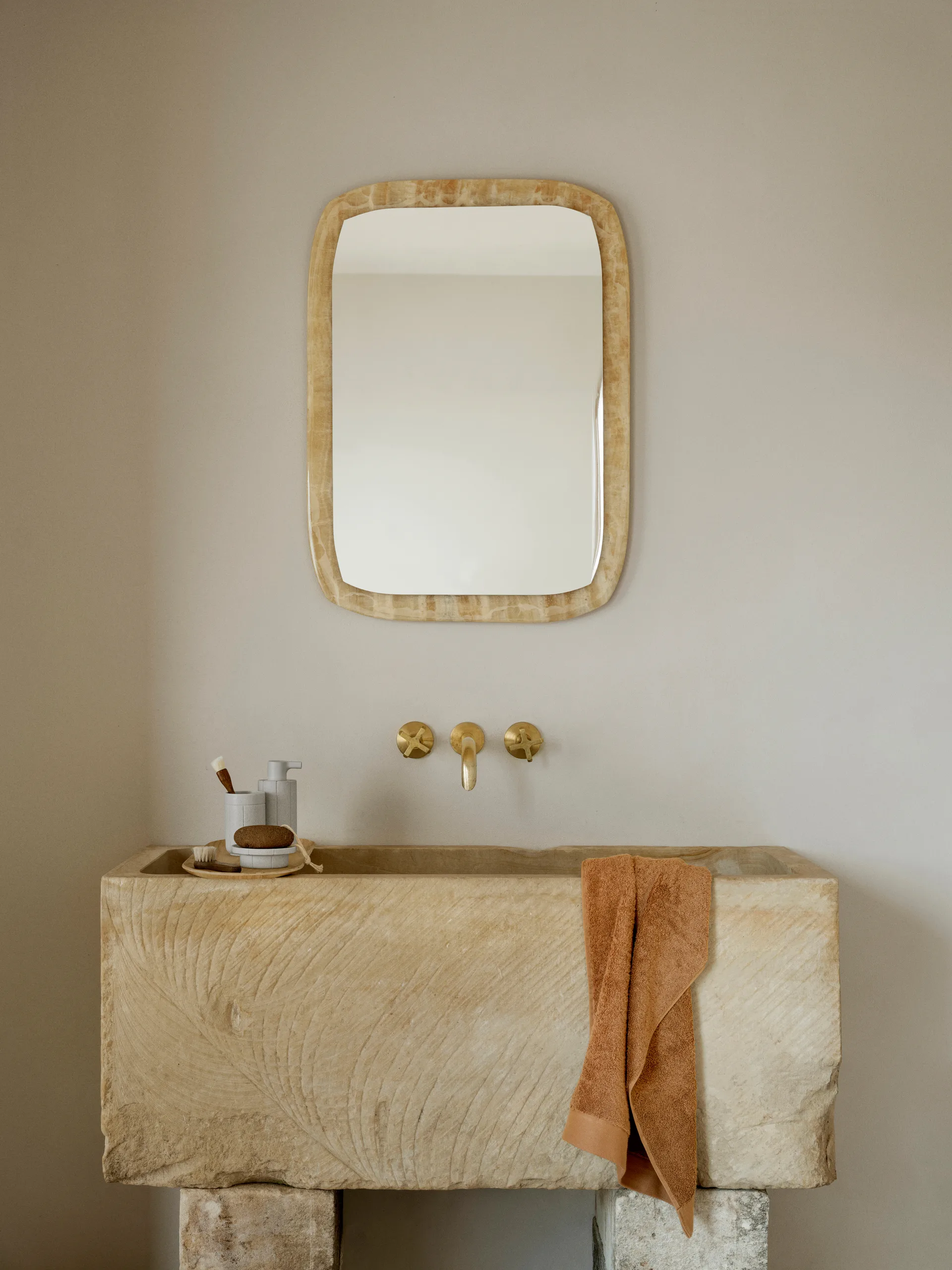 Kubek na szczoteczkę do zębów Kua, Moonbeam, Ø7×11 cm blomus