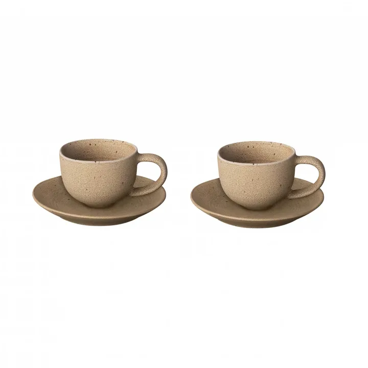 Kumi filiżanka do espresso z talerzykiem 60 ml, zestaw 2 szt. - Fungi - blomus