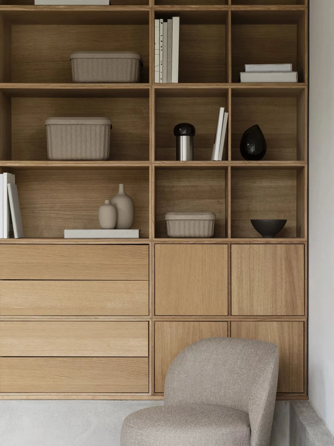 Lampa LED Iris 18 cm, Silver Metal blomus