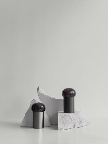 Lampa LED Iris 18 cm - Silver Metal - Blomus
