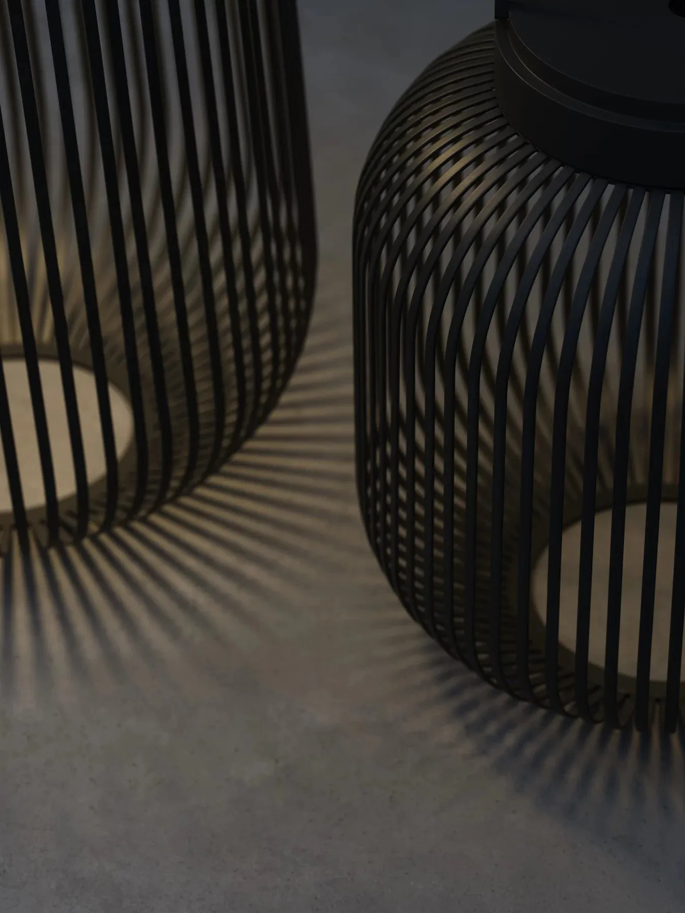 Lampa LED Lito L, Czarna blomus